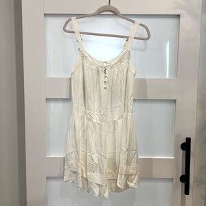 White Boho Dress